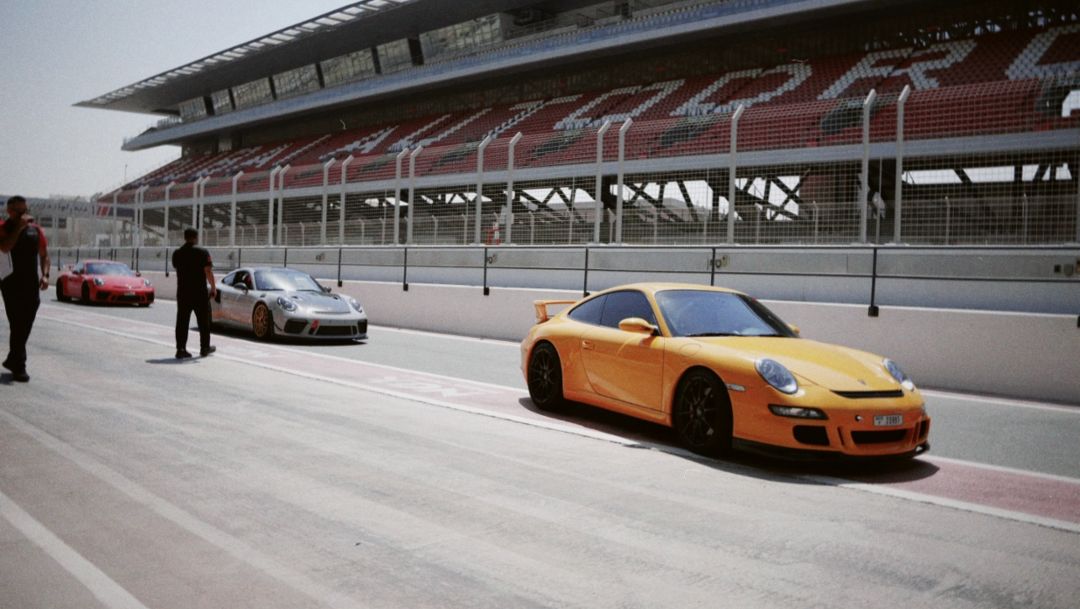 Porsche Centre Dubai celebrates 50 Years of Turbo at Dubai Autodrome