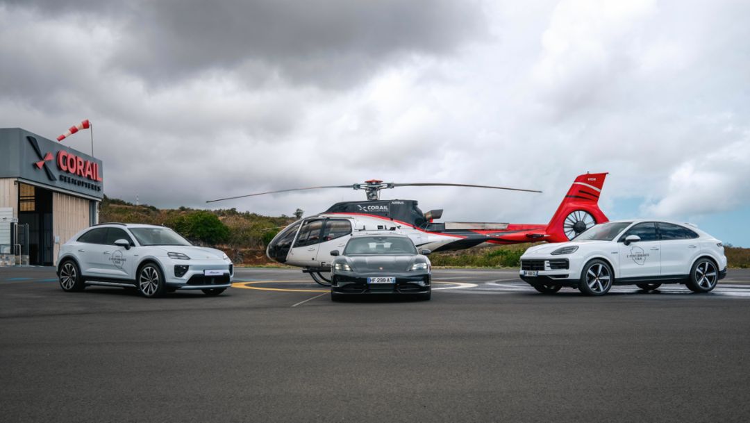 Porsche Centre Réunion hosts E-Performance tour across the island