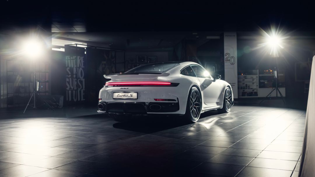 Porsche Centre Doha unveils the new 911 Turbo S in Qatar