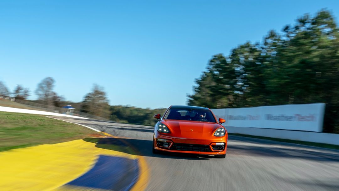 Panamera Turbo S: Rekordrunde auf der Road Atlanta