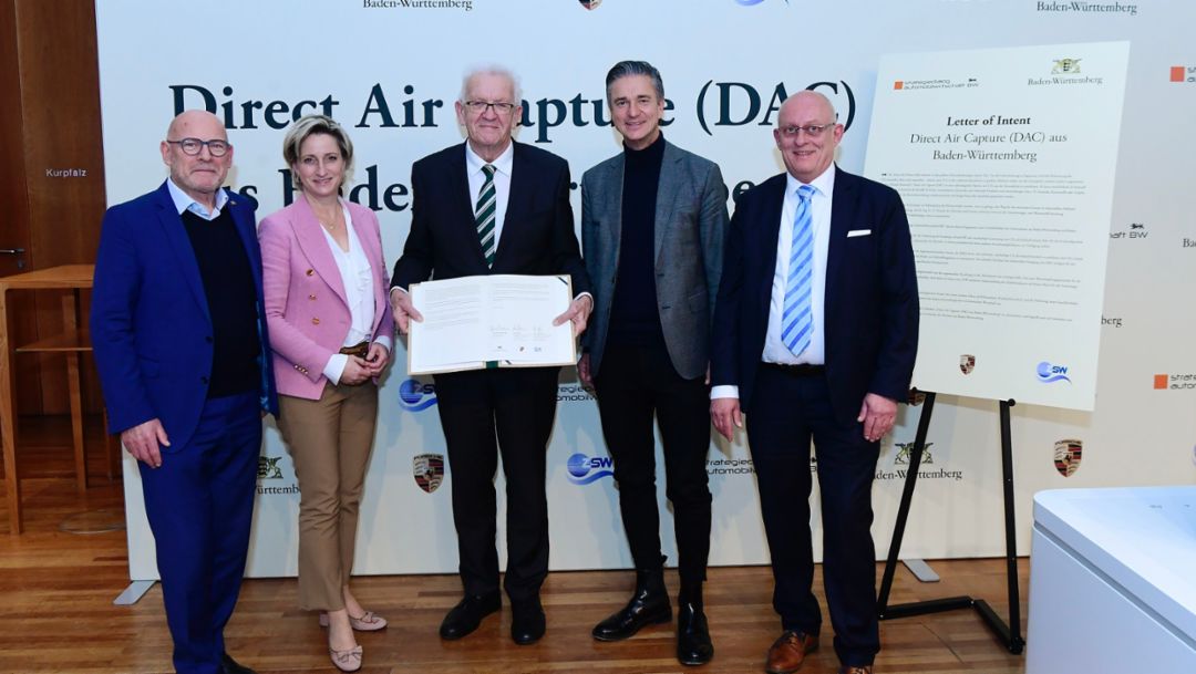 Letter of Intent signed for direct air capture process