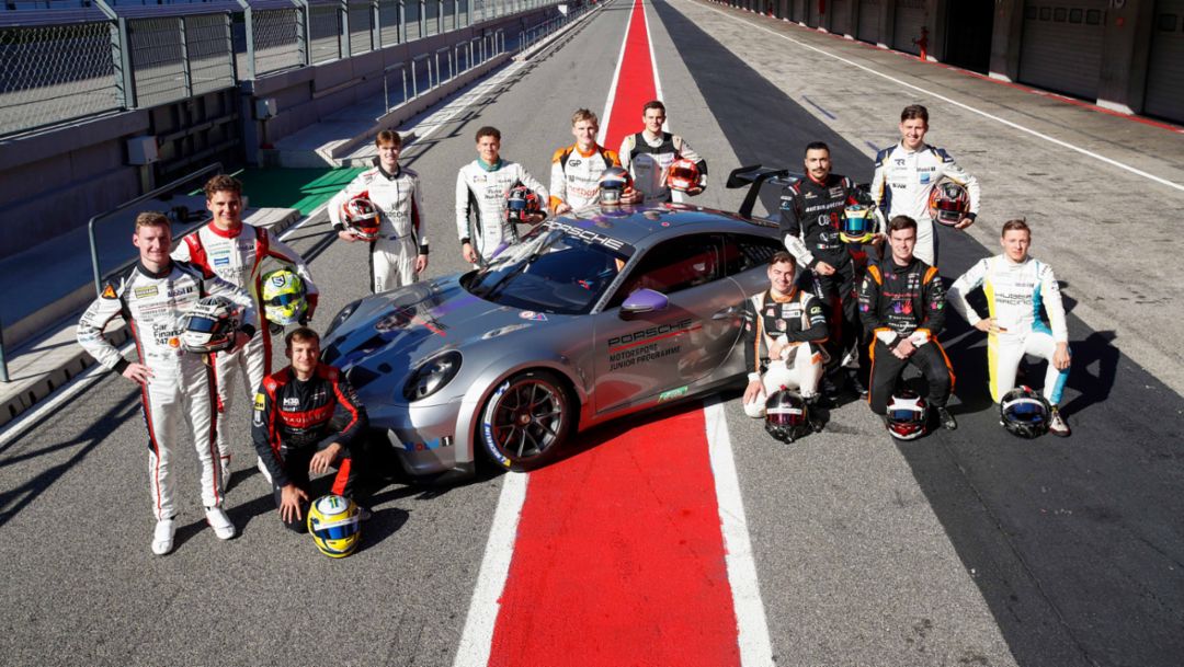 Twelve young guns eager to become the next Porsche Junior