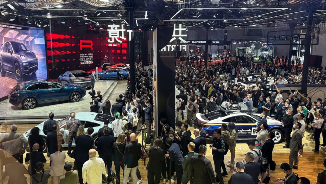 Porsche at the Auto Shanghai 2023