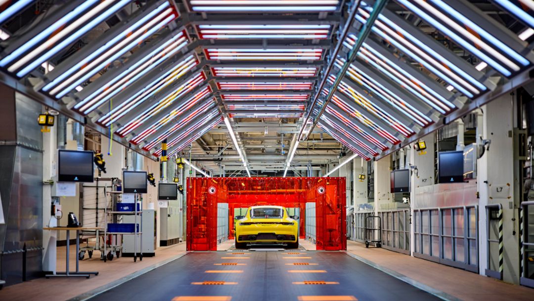 Porsche upgrades Zuffenhausen production plant for the future