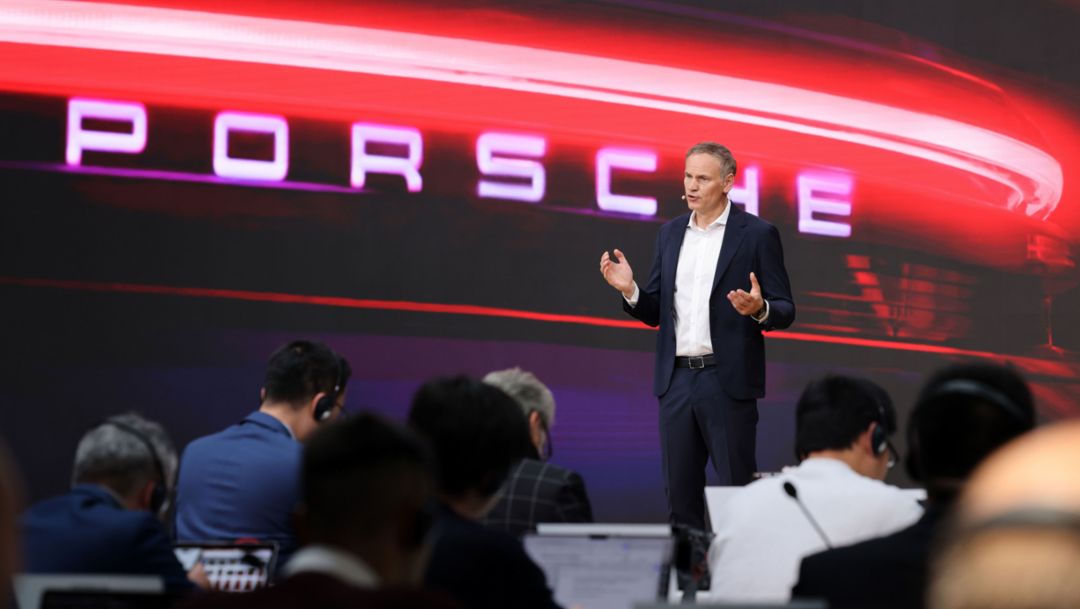Transmisión en directo de la conferencia de prensa anual de Porsche AG