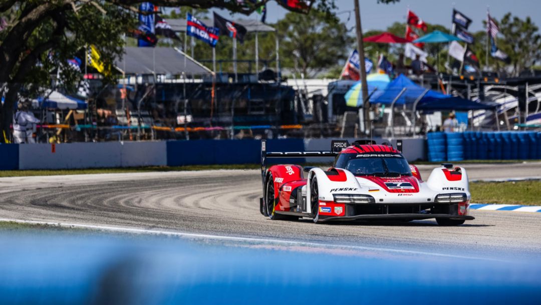 Quinto puesto de salida para el mejor Porsche 963 de Penske Motorsport en Sebring