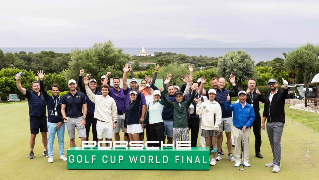 Team Switzerland wins Porsche Golf Cup World Final Trophy