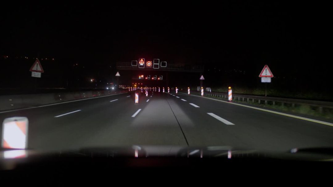 HD-Matrix: Bau- und Engstellenlicht