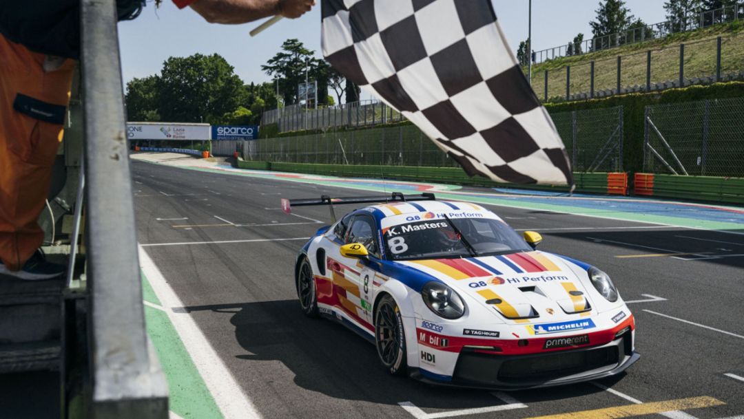 Porsche Carrera Cup Italia, Masters è perfetto nel sabato di Vallelunga