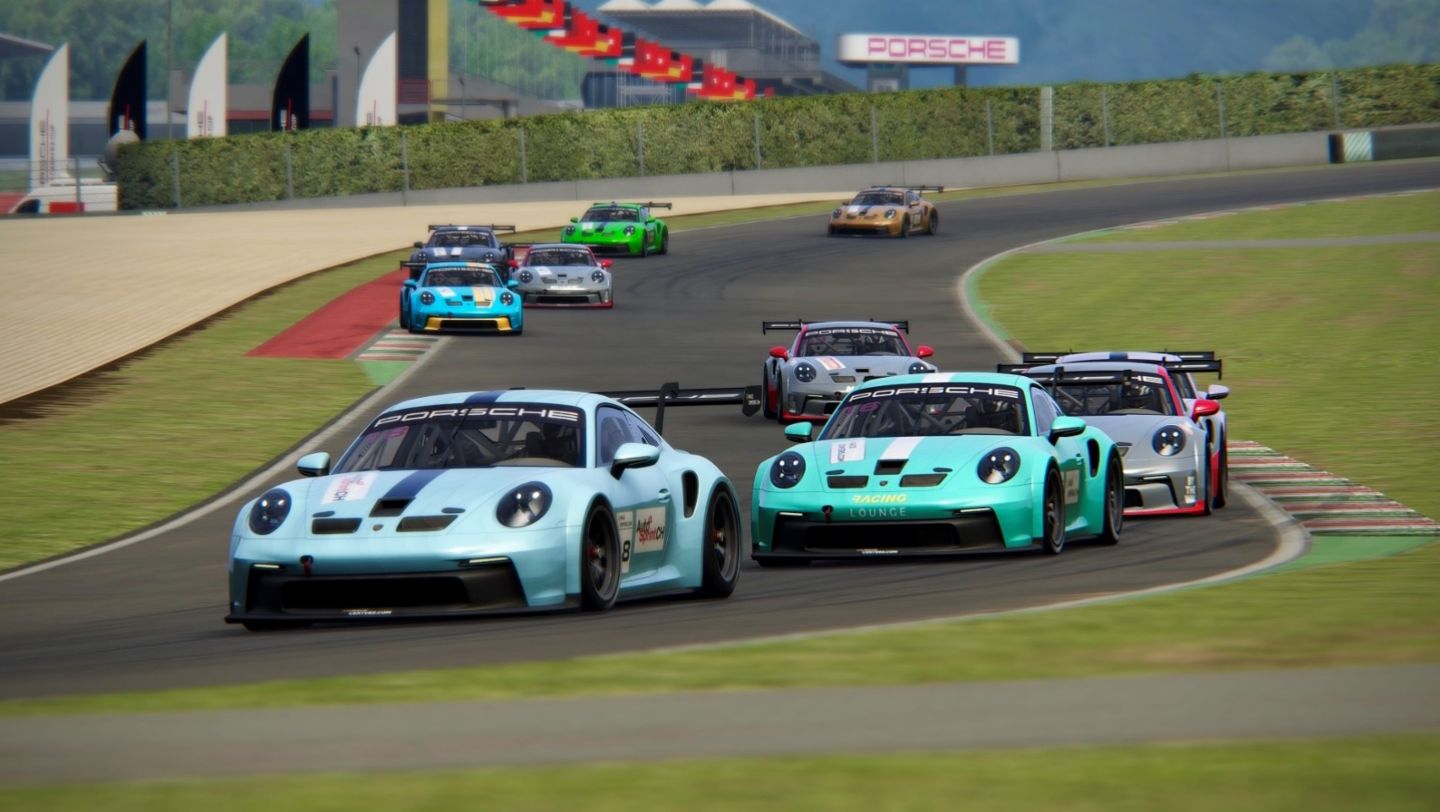 911 GT3 Cup, Porsche Esports Carrera Cup Suisse, Finale, 2022, Porsche AG