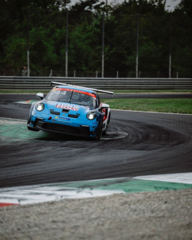 Levin Gelf, Jannes Fittje, Marco Seebach, Porsche Sports Cup Suisse: Endurance, Monza, 2025, Porsche AG