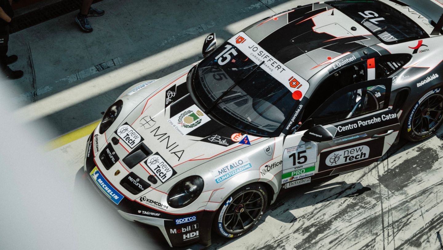 Ermanno Quintieri, Porsche Sprint Challenge Suisse: GT3 Cup, Monza, 2025, Porsche AG