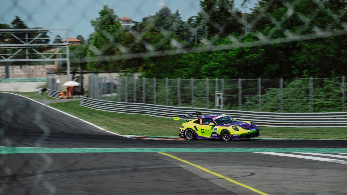 Dylan Yip, Porsche Sprint Challenge Suisse: GT3 Cup, Monza, 2025, Porsche AG