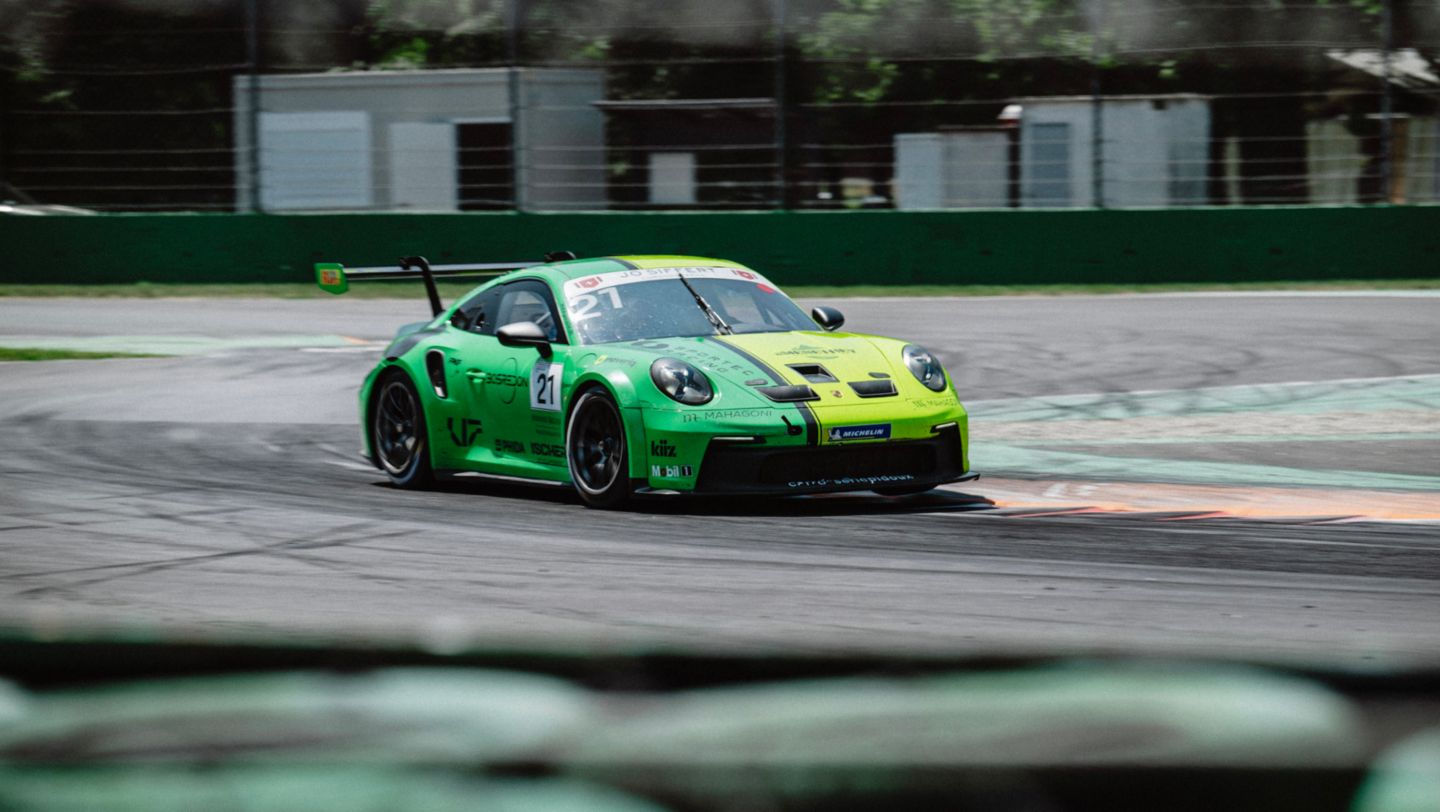 Ethan Ischer, Porsche Sprint Challenge Suisse: GT3 Cup, Monza, 2025, Porsche AG