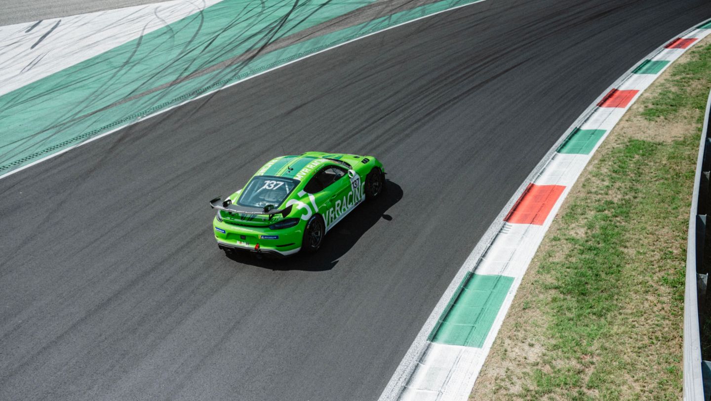Max von Rosen, Porsche Sprint Challenge Suisse: GT4 Clubsport: Monza, 2025, Porsche AG