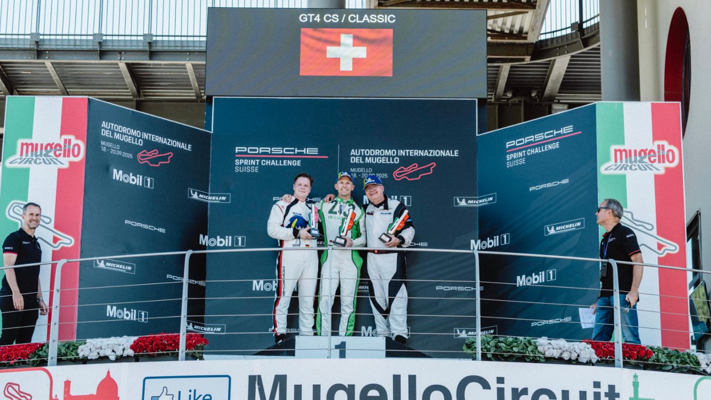 Porsche Sports Cup Suisse: GT4 Clubsport, 2025, Porsche Schweiz AG