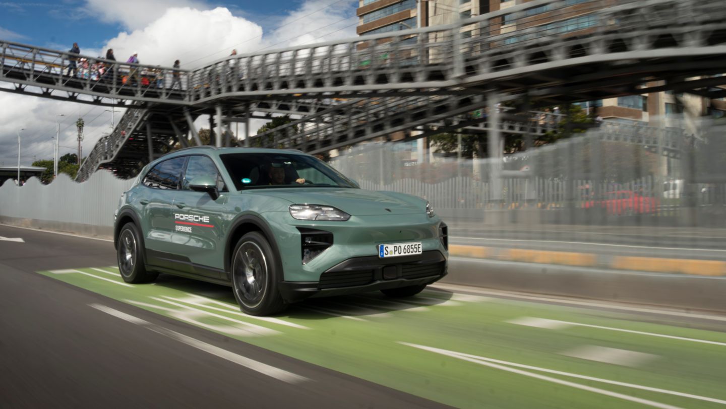 Nuevo Porsche Cayenne Eléctrico, Primer PWRS Road Tour Colombia