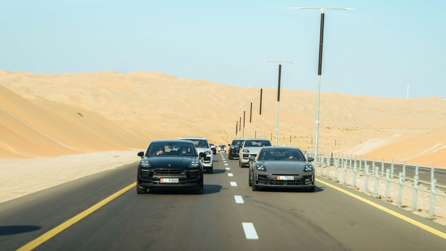 Liwa Nights, Abu Dhabi, 2025, Porsche Middle East