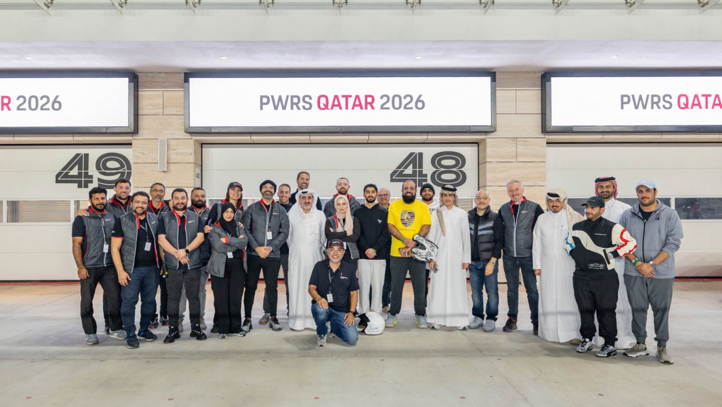 Porsche World Road Show Qatar, Lusail International Circuit, 2026, Porsche Middle East