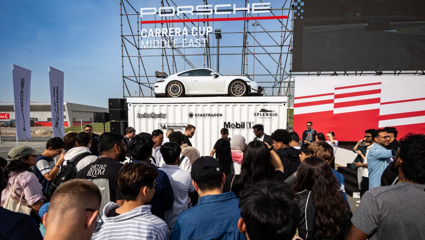 Porsche Carrera Cup Middle East, Round 3, Ambiente, Dubai Autodrome, 2026, Porsche Middle East