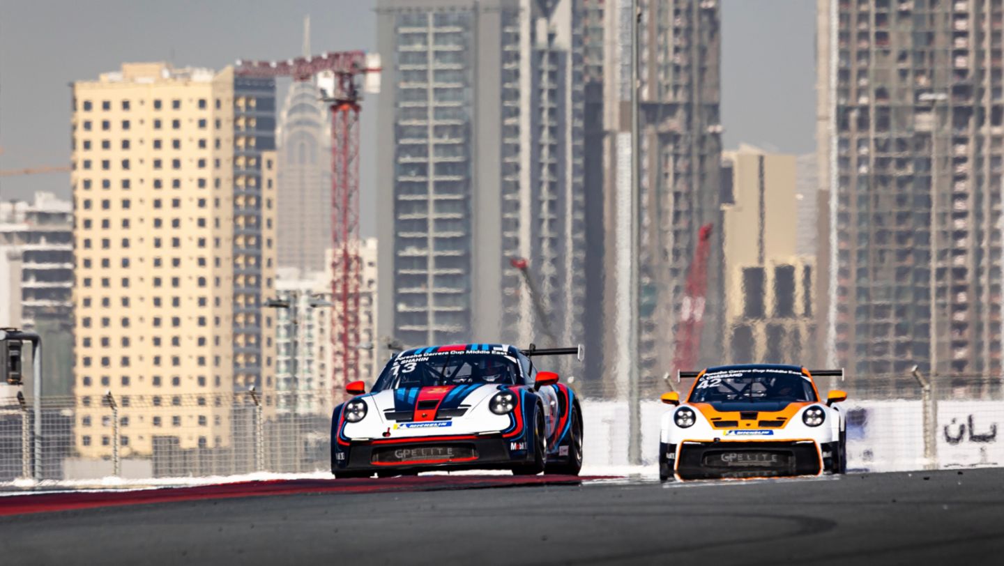 Porsche Carrera Cup Middle East, Round 3, Race 1, Dubai Autodrome, 2026, Porsche Middle East