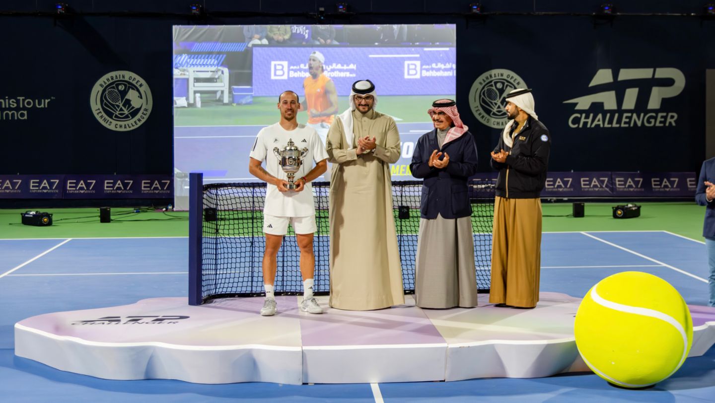 Bahrain Ministry of Interior Tennis Challenger, ATP Challenger 125 tournament, 2026, Porsche Middle East
