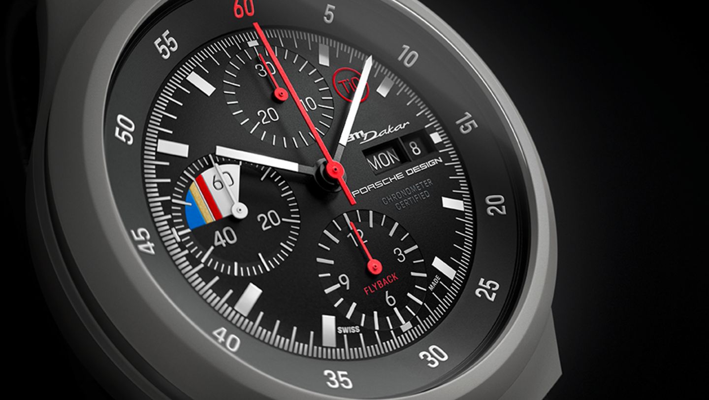 Porsche Design Chronograph 1 ‒ 911 Dakar Rallye Design Edition, 2022, Porsche Design