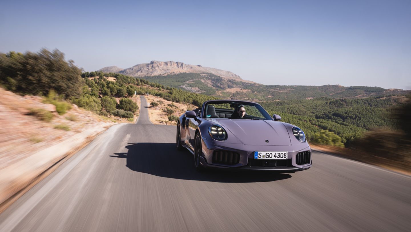 911 Turbo S Cabrio, Provence