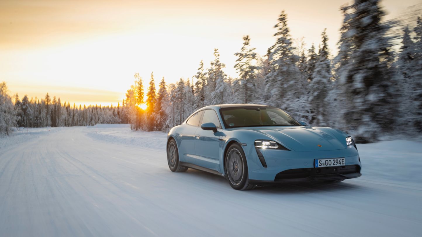 Taycan 4S, Porsche Experience Levi, Finland, 2019, Porsche AG