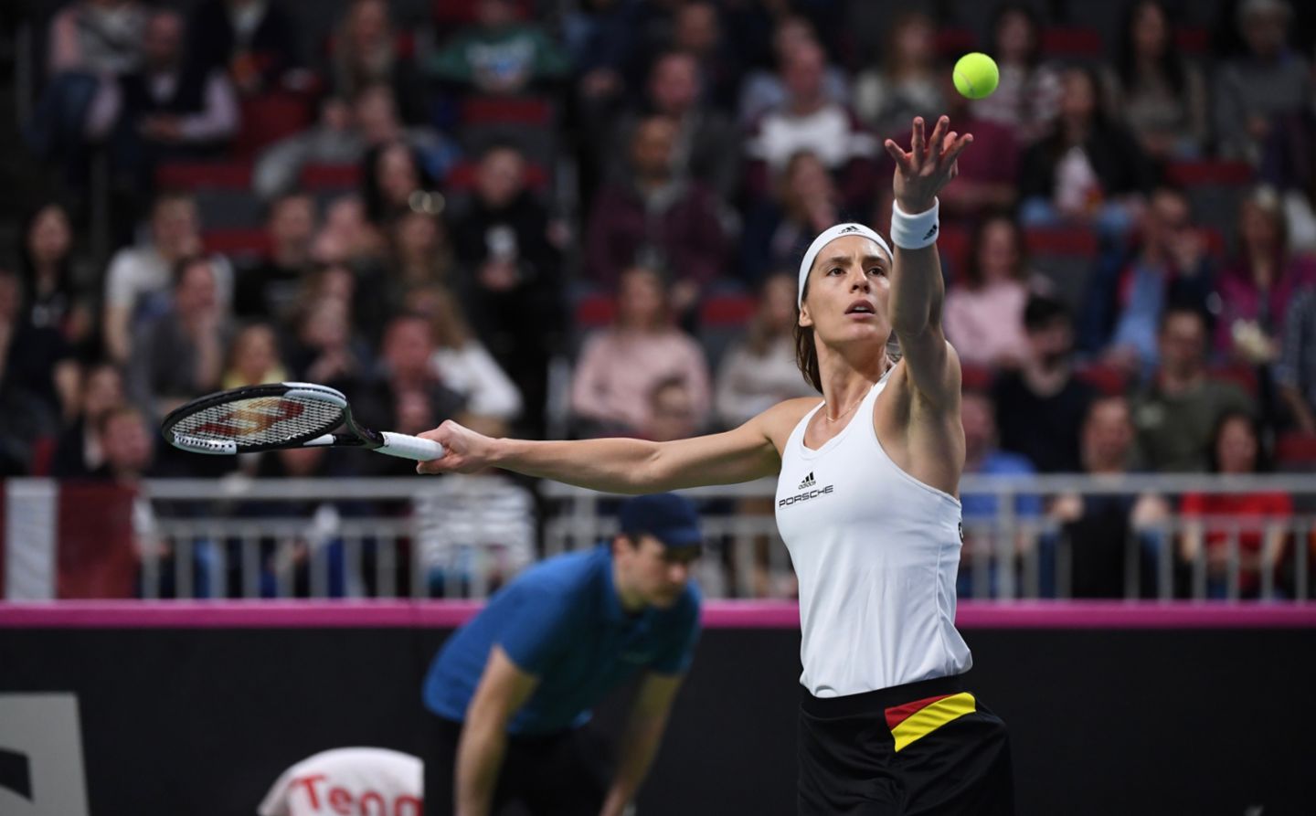 Andrea Petkovic, Fed Cup, Riga, 2019, Porsche AG