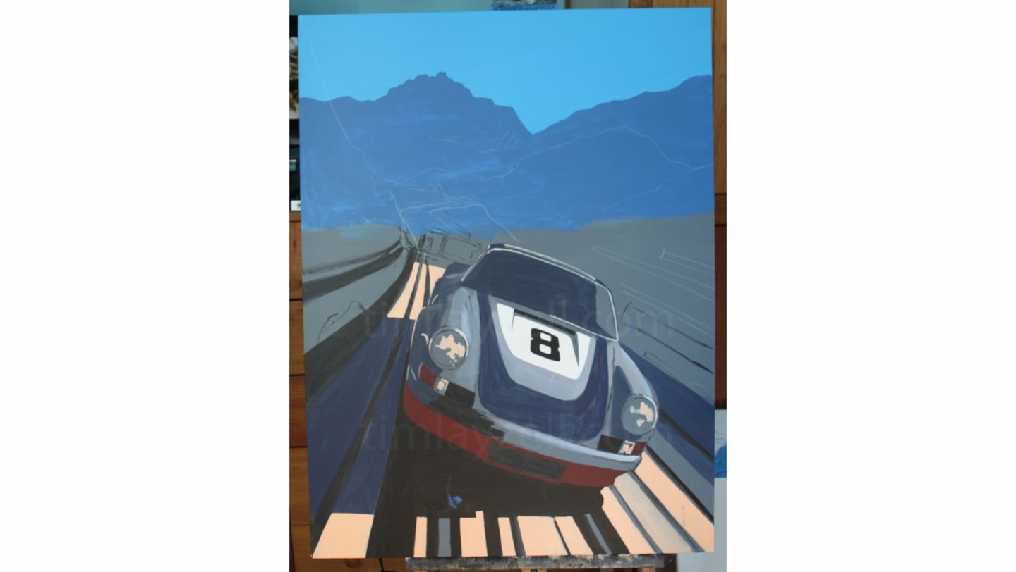 Kunstwerk von Tim Layzell 1/13, 2020, Porsche AG