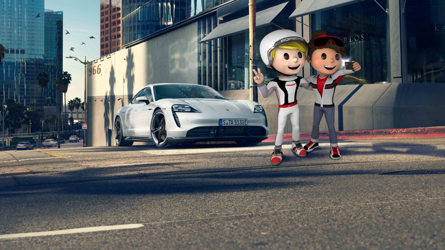 Tom Targa und Tina Turbo, Porsche 4Kids, 2020, Porsche AG