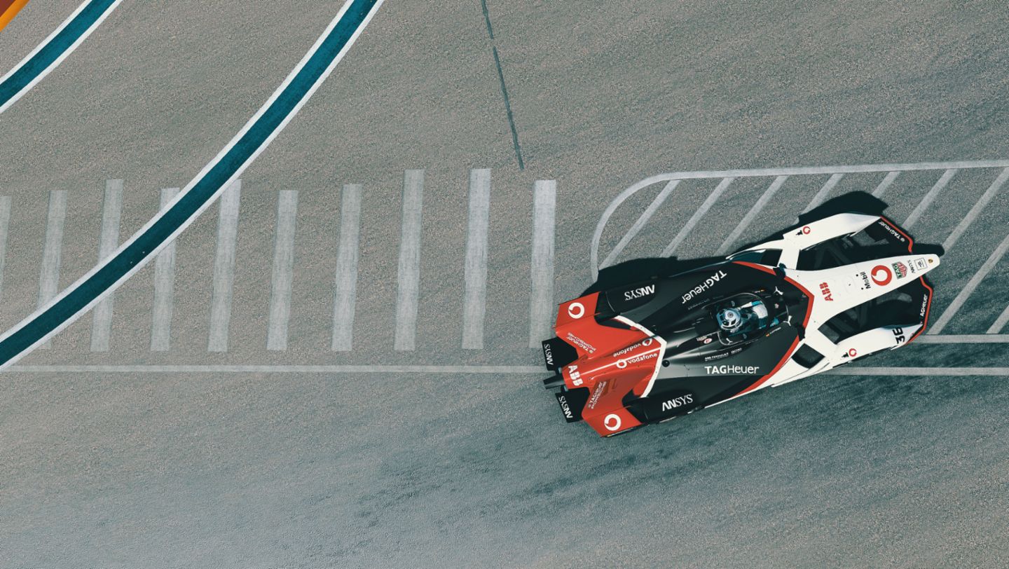 99X Electric, ABB FIA Formel-E-Meisterschaft, Race at Home Challenge, 7. Lauf, New York, 2020, Porsche AG