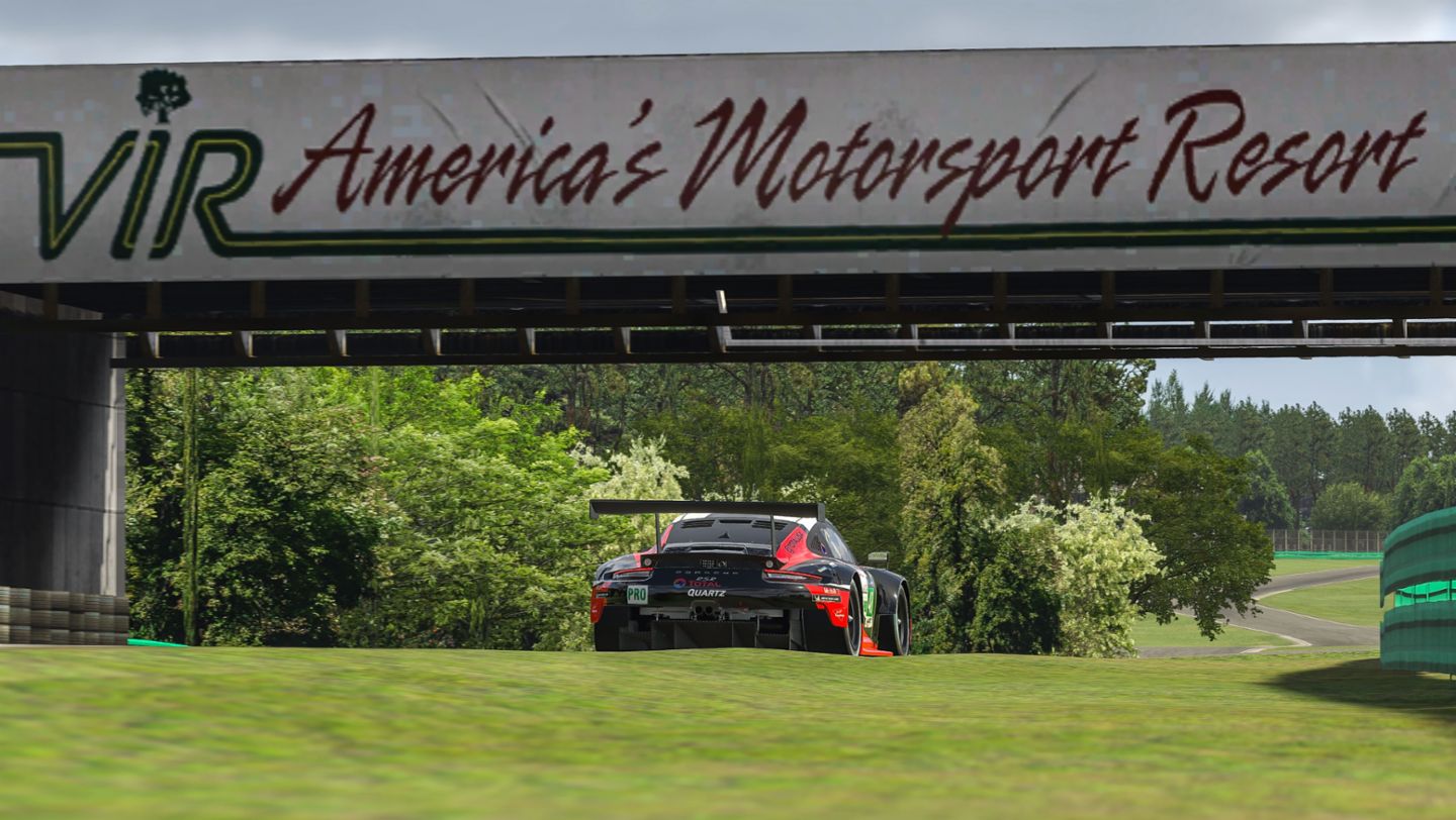 911 RSR, Corey Lewis (#48), IMSA iRacing Pro Series, Lauf 5, Alton (USA), 2020, Porsche AG