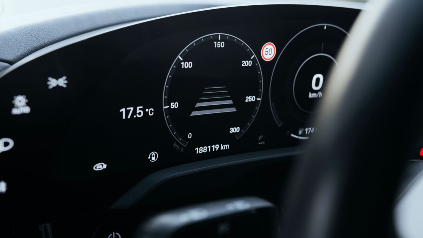 Taycan 4S de Jean-Hubert Revolon cuando tenía 188.119 kilómetros, 2022 Porsche AG