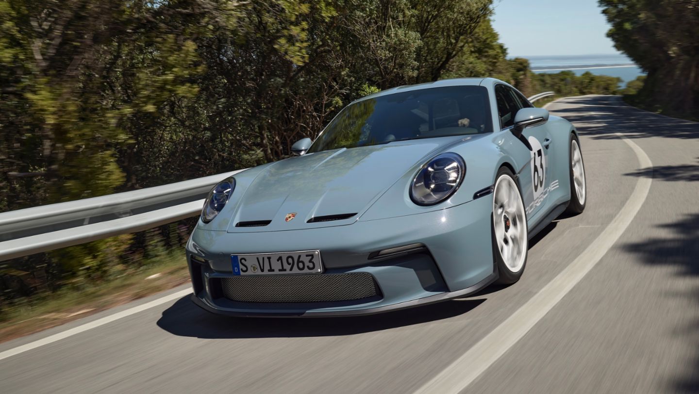 Porsche 911 S/T con pack Heritage Design, 2023, Porsche AG