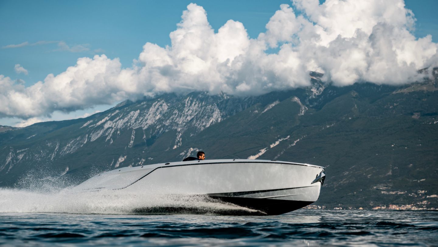Frauscher x Porsche 850 Air Fantom, 2023, Porsche AG