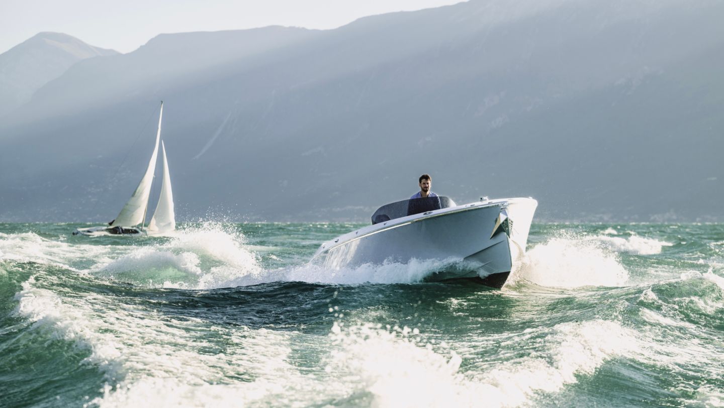 Frauscher x Porsche 850 Air Fantom, 2023, Porsche AG