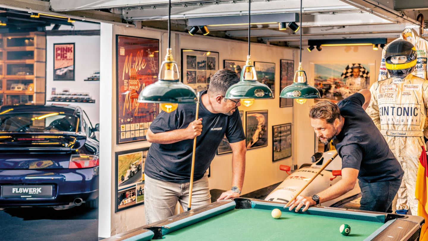 911 GT3 (996), Cleto Di Paolo, Timo Conrad (l-r), FL8WERK, 2024, Porsche AG