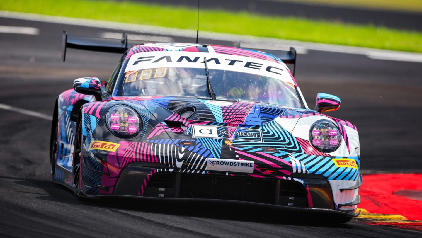 Porsche 911 GT3 R, Lionspeed X Herberth (#80), Antares Au (HK), Alessio Picariello (B), Martin Rump (EST), Alexander Fach (CH), 24h Spa-Francorchamps, Belgium, 2024, Porsche AG