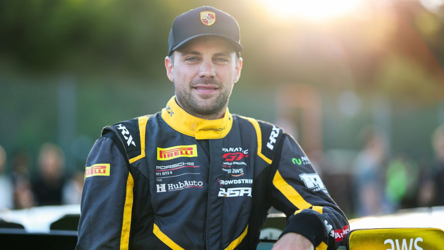 Laurens Vanthoor (B), HubAuto Racing (#992), 24h Spa-Francorchamps, Belgium, 2024, Porsche AG