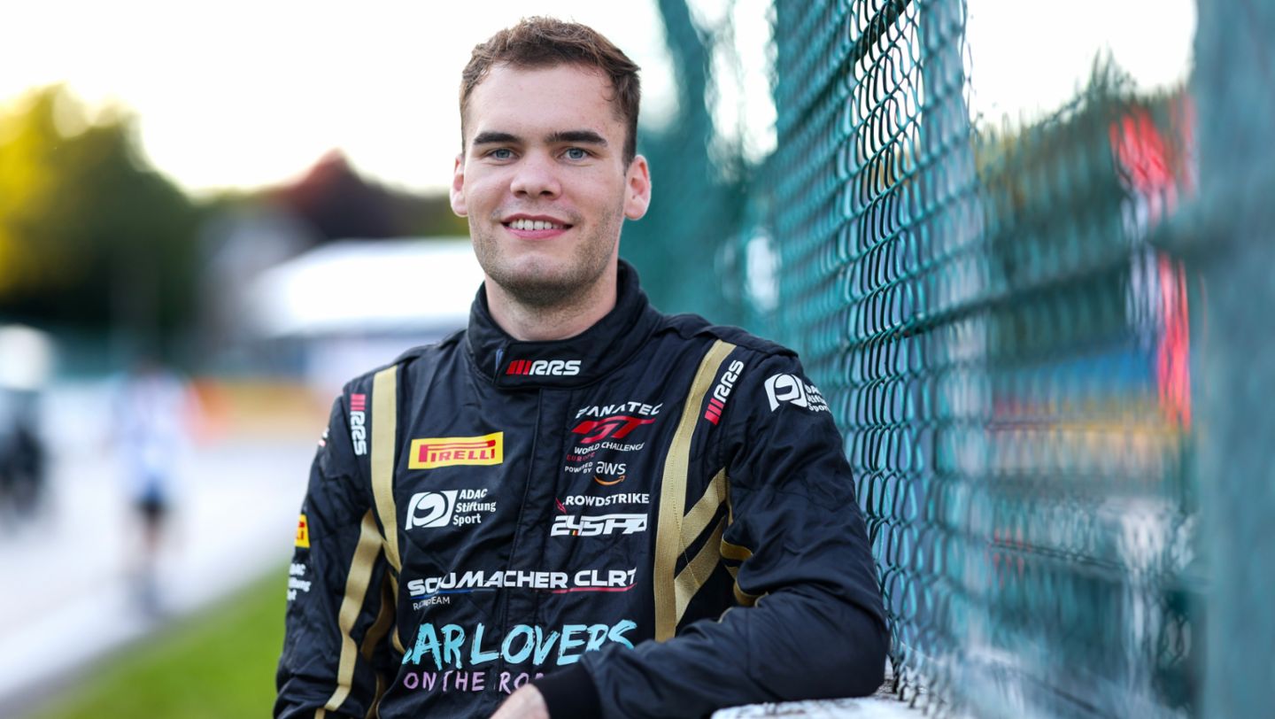 Laurin Heinrich (D), Schumacher CLRT (#22), 24h Spa-Francorchamps, Belgium, 2024, Porsche AG