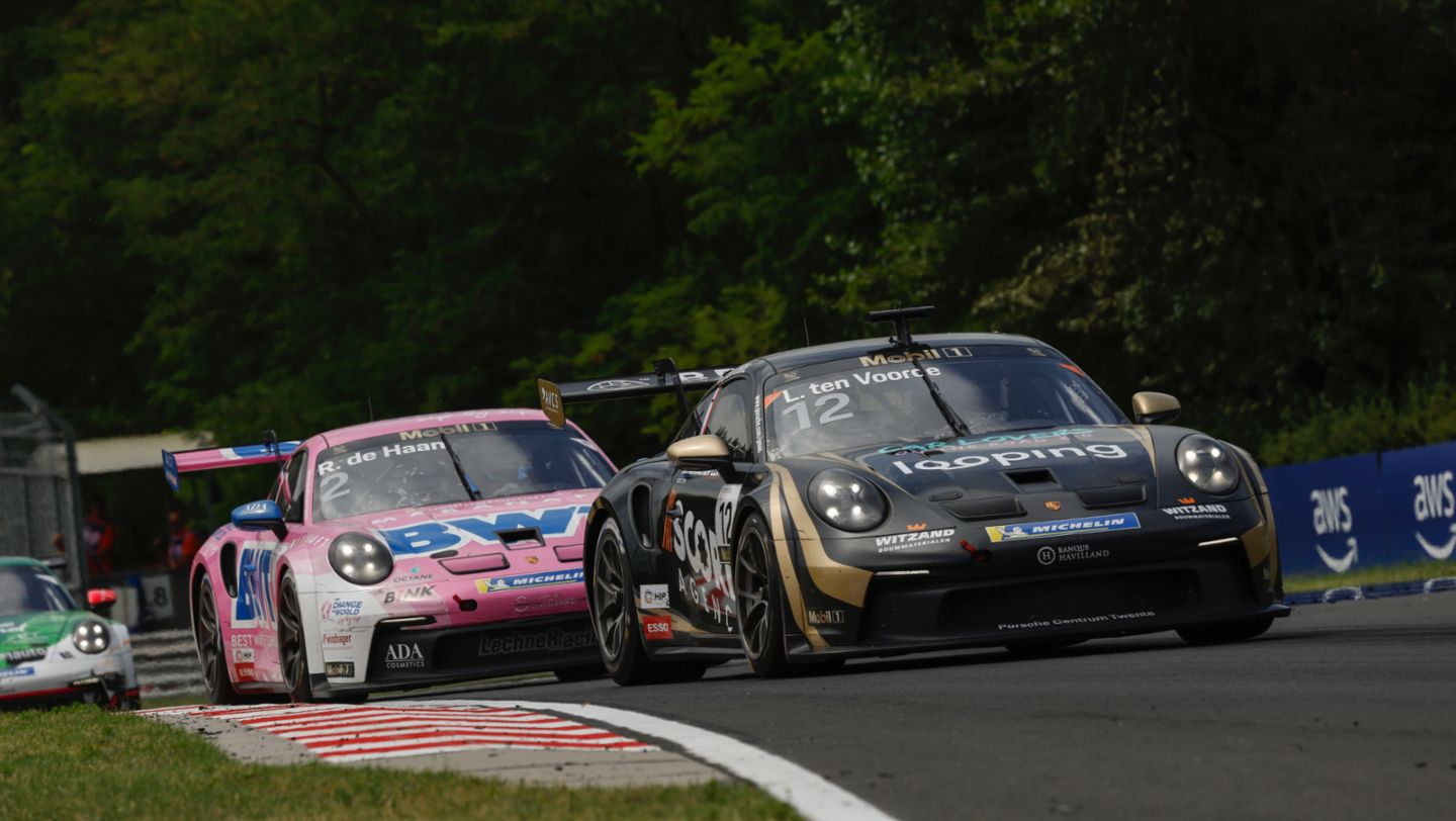 Porsche 911 GT3 Cup, Schumacher CLRT (#12), Larry ten Voorde (NL), Porsche Mobil 1 Supercup, 2024, Porsche AG