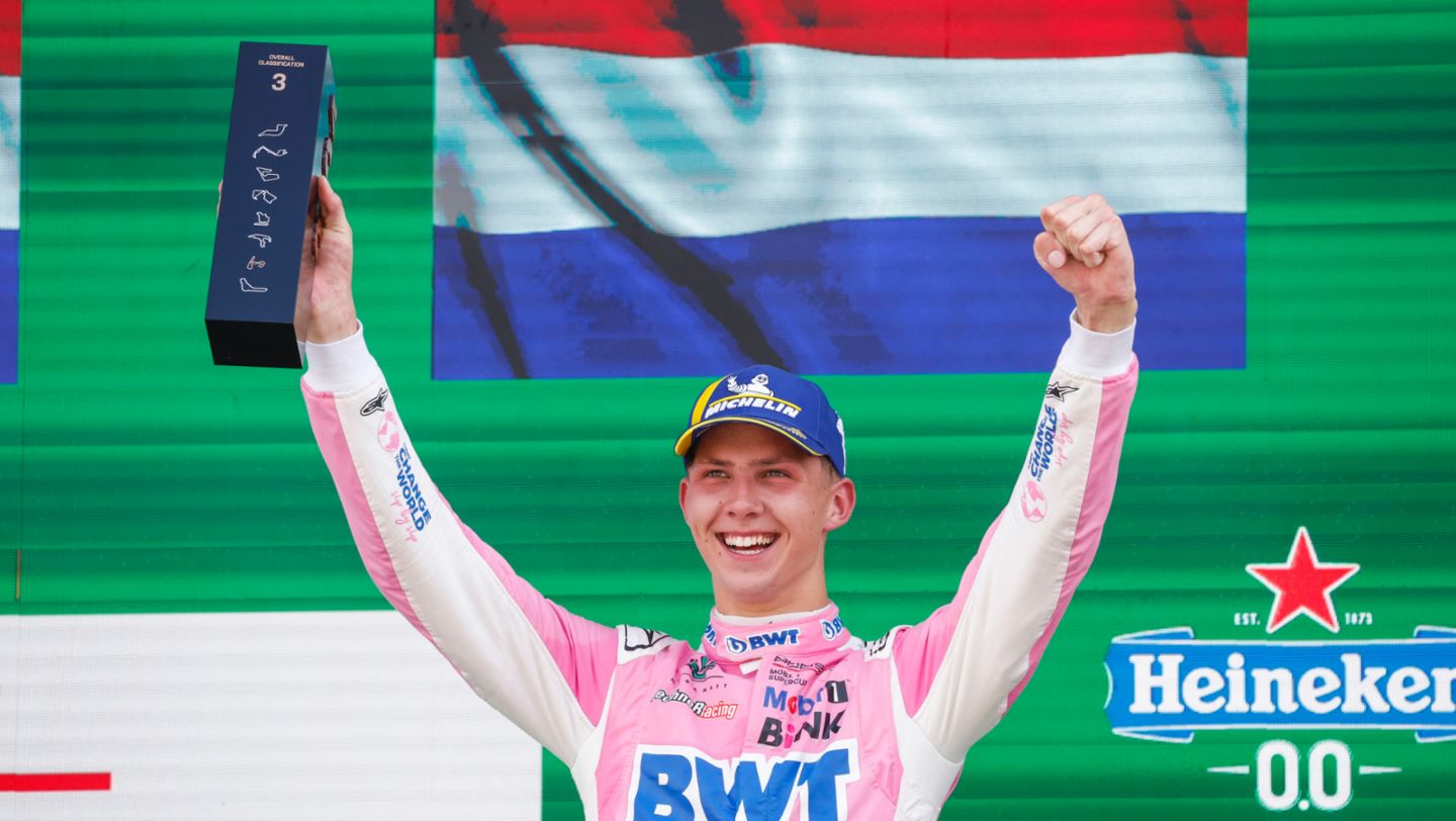 Robert de Haan (NL), BWT Lechner Racing (#2), Zandvoort, Porsche Mobil 1 Supercup, 2024, Porsche AGZandvoort, Porsche Mobil 1 Supercup, 2024, Porsche AG