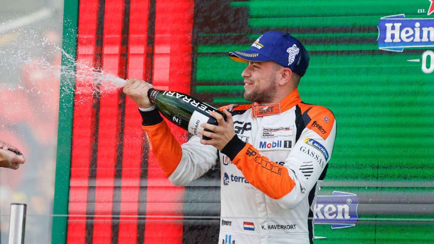 Kas Haverkort (NL), Uniserver by Team GP Elite (#24), Zandvoort, Porsche Mobil 1 Supercup, 2024, Porsche AG