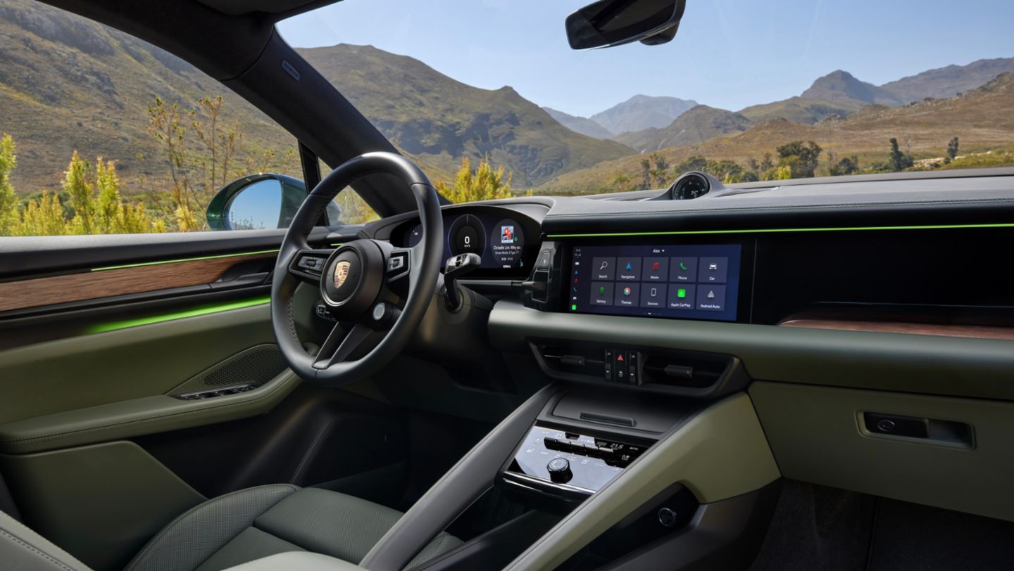 Macan 4S Electric, Interior, 2024, Porsche AG