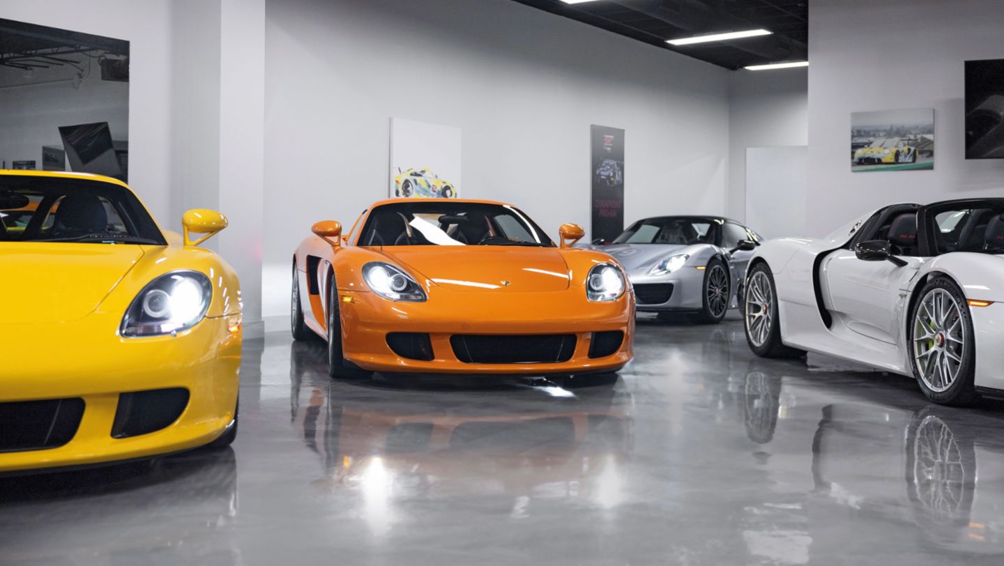 Carrera GT, 918 Spyder Weissach-Paket, San Antonio, USA, 2024, Porsche AG
