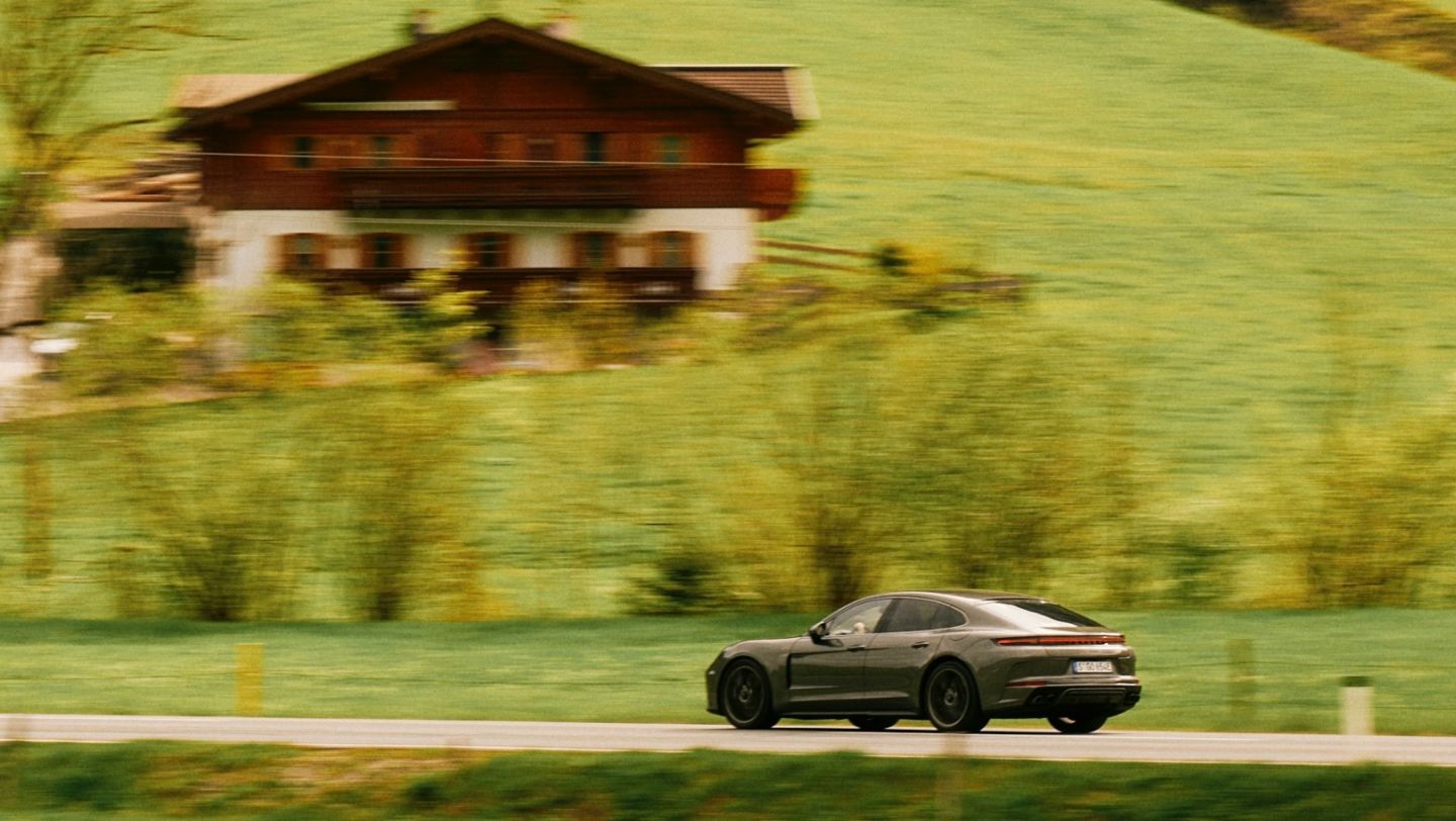 Porsche Panamera Turbo E-Hybrid, Zell am See, 2024, Porsche AG
