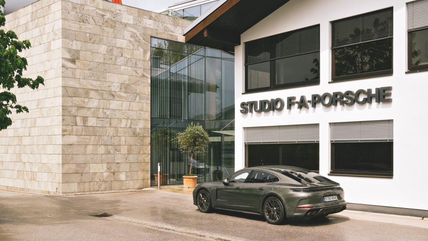 Porsche Panamera Turbo E-Hybrid, Studio F. A. Porsche, Pinzgau, Zell am See, 2024, Porsche AG