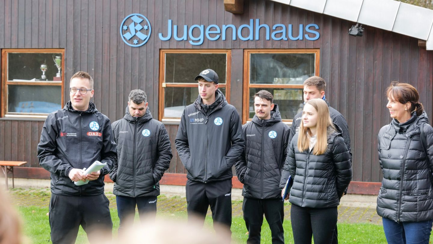Turbo für Talente, Kids Day bei den Stuttgarter Kickers, 2024, Porsche AG